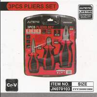 JUNENG GERMANY QUALITY 3PCS PLIERS SET  JN070103 #8", 6",6"/200MM150MM