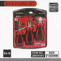 JUNENG GERMANY QUALITY 3PCS PLIERS SET 8"/200MM
